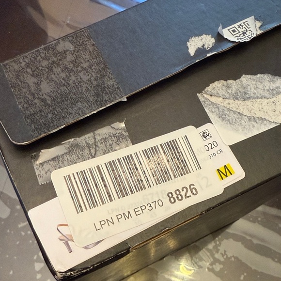 Naturalizer 12 Brenta2 Platform Silver Strappy Sandal Heels - Picture 11 of 12